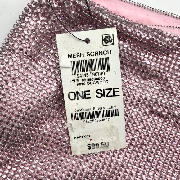 I.N.C. International Concepts Pink Dogwo Mesh Scrunch Shoulder Bag - Picture 11 of 11